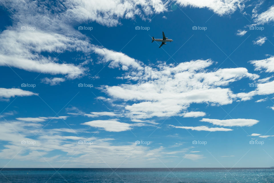 Landing in Nice