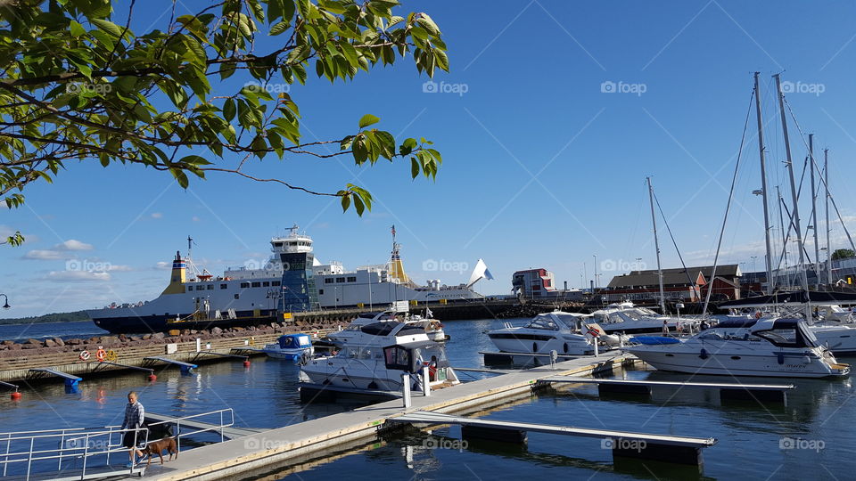 Harbor, Water, Watercraft, Yacht, Travel