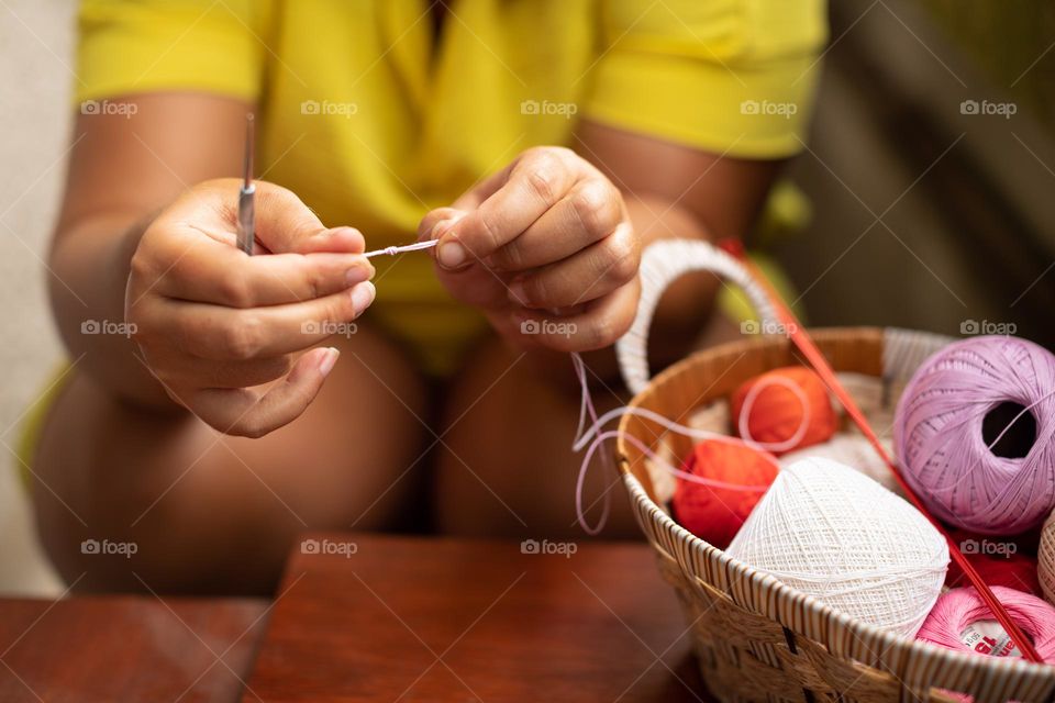 Crocheting