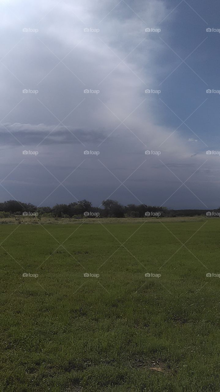 open range. this is the open field where the cowboy gatherin church sits