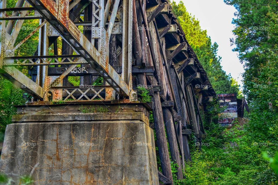 Rope Mill Rail Bridge