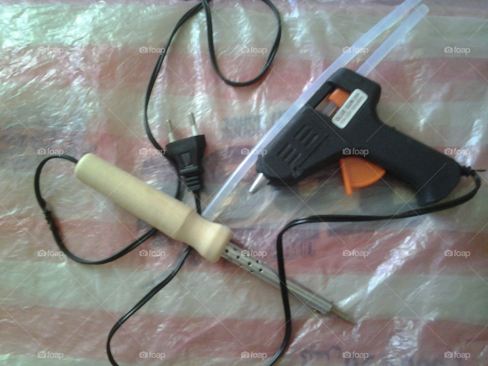 Glue Gun and Tool for Welding