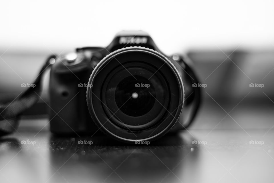 DSLR Camera closeup