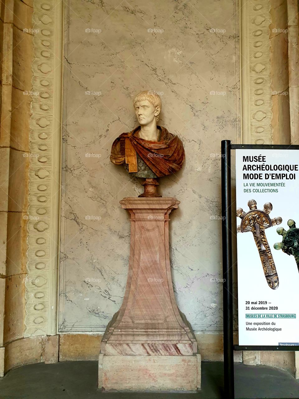 Statue in strasbourg