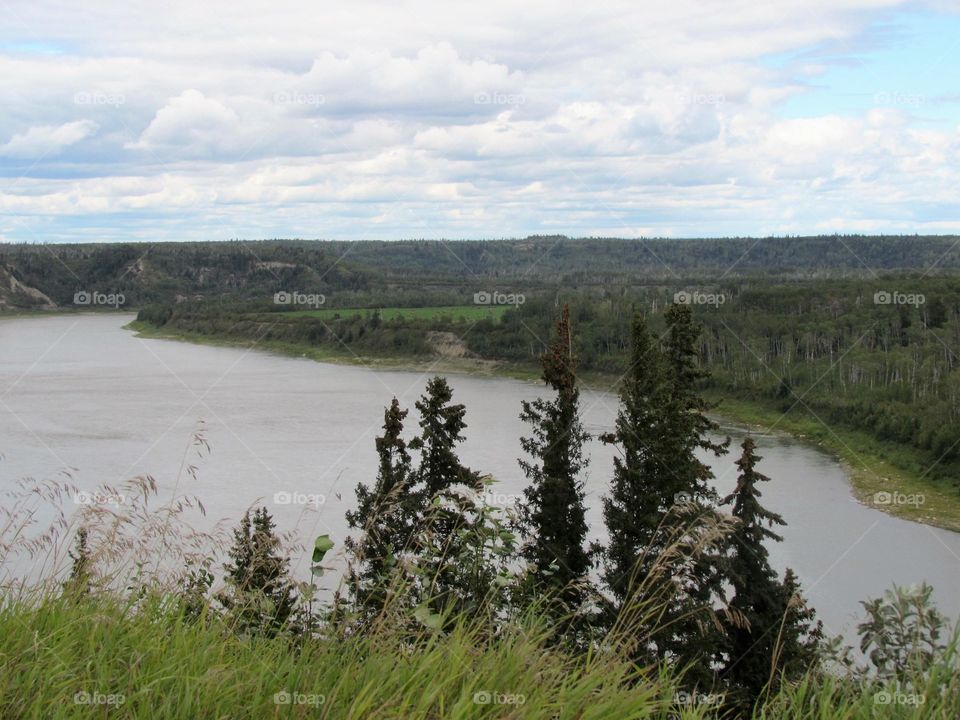 Saskatchewan river forks