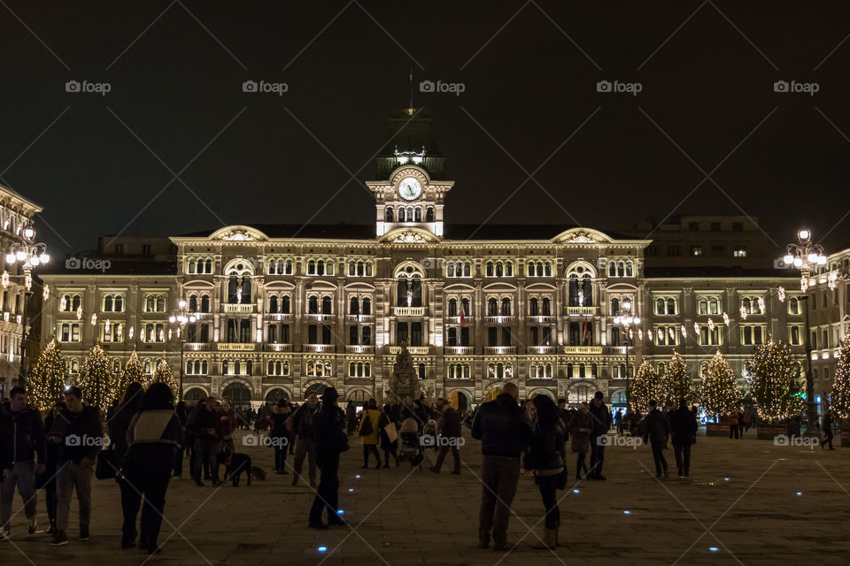 Christmas in Trieste, Italy