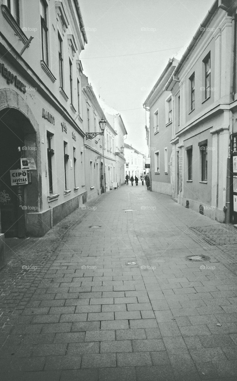 snapshoot from an old street