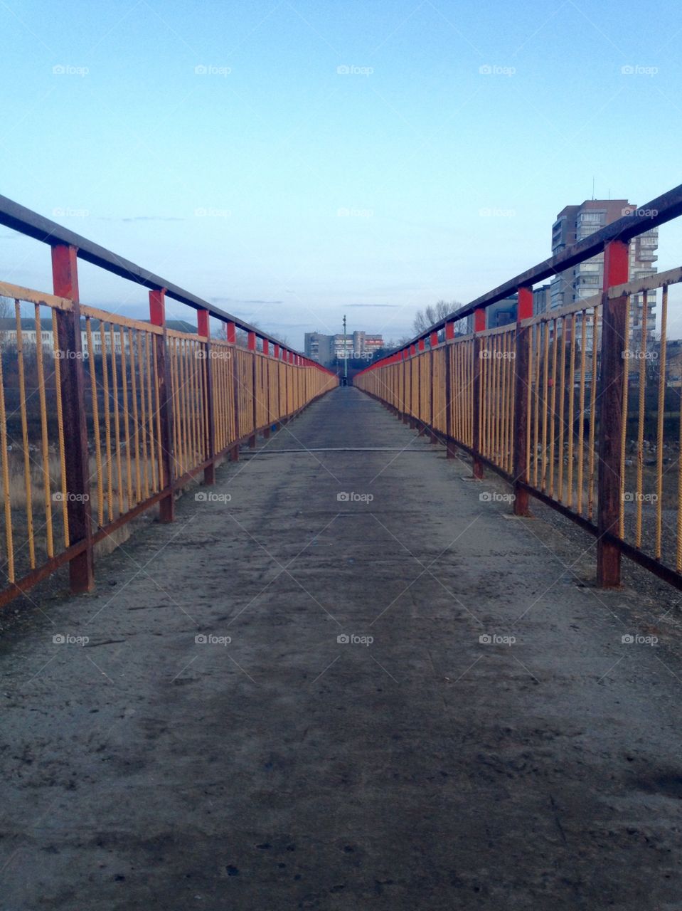 An old Pedestrian bridge