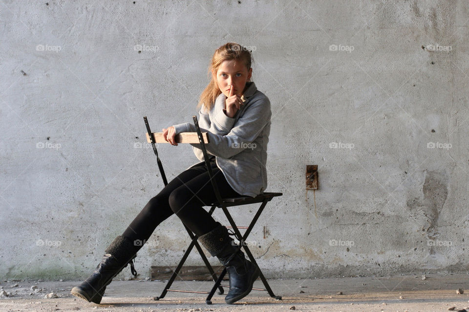 My daughter Ebba, 11 years old.