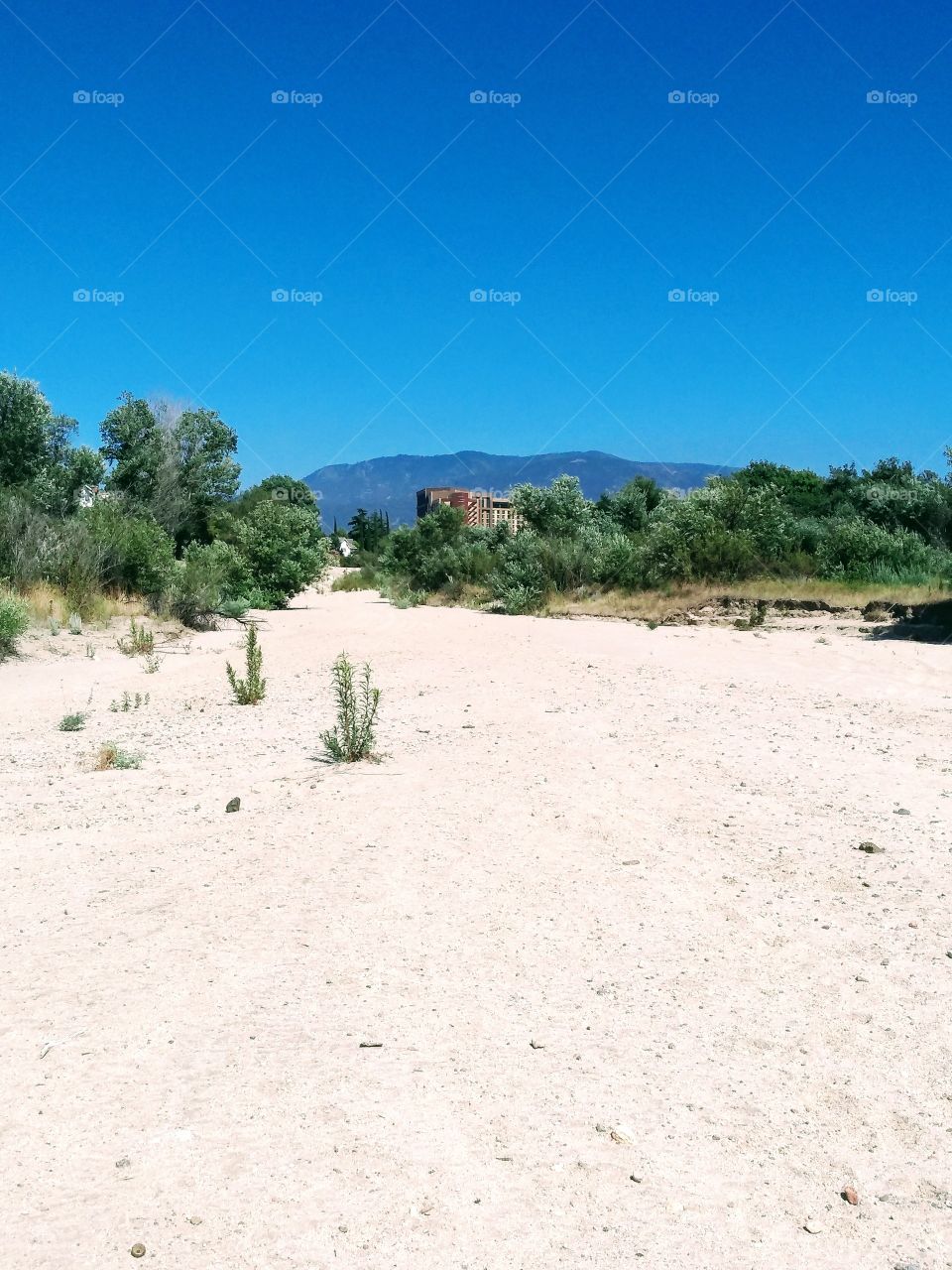Back path to Temecula Golf Course