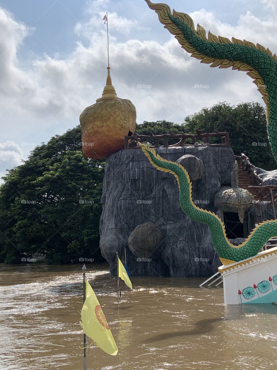 Flooding in Thailand.