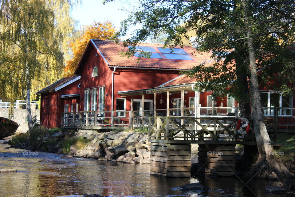 Riverside restaurant