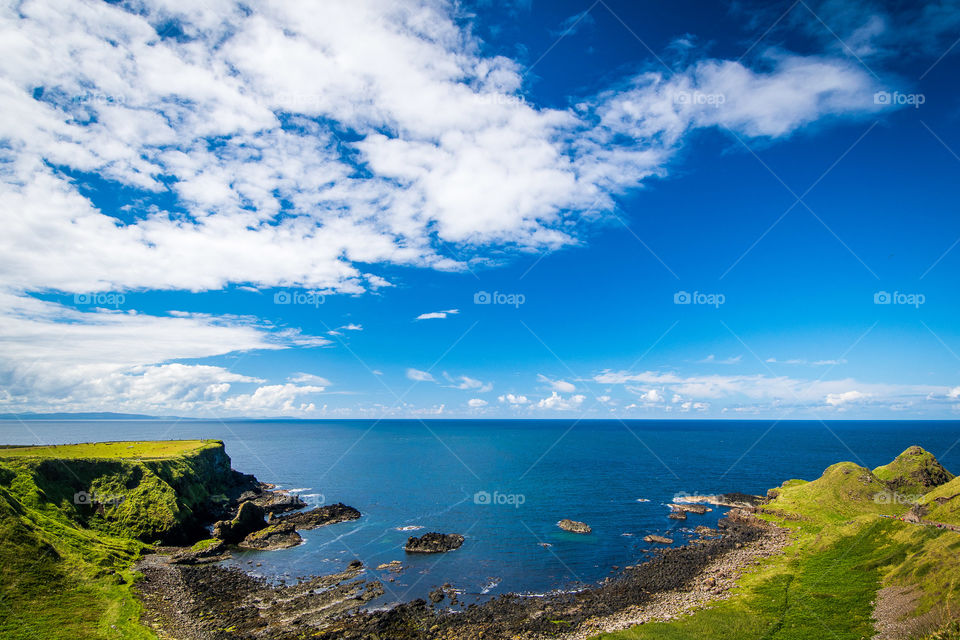 Ireland coast line 