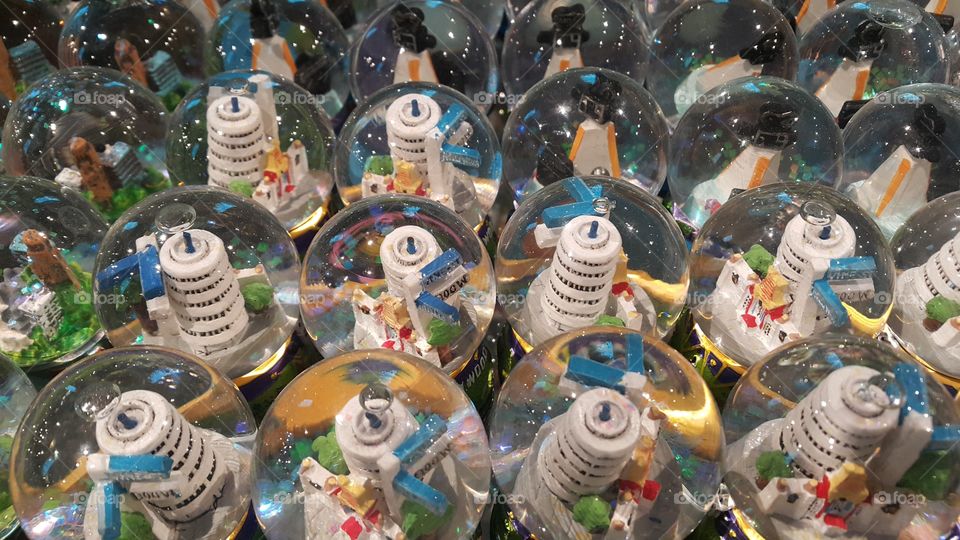 On the shelf in the shop