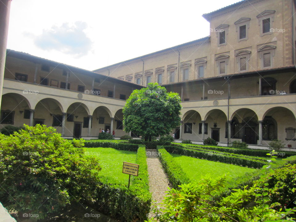 Architecture, Building, No Person, Castle, Courtyard