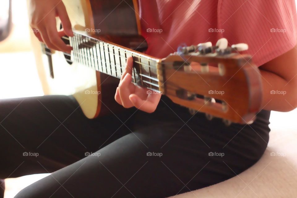 Playing Guitar 