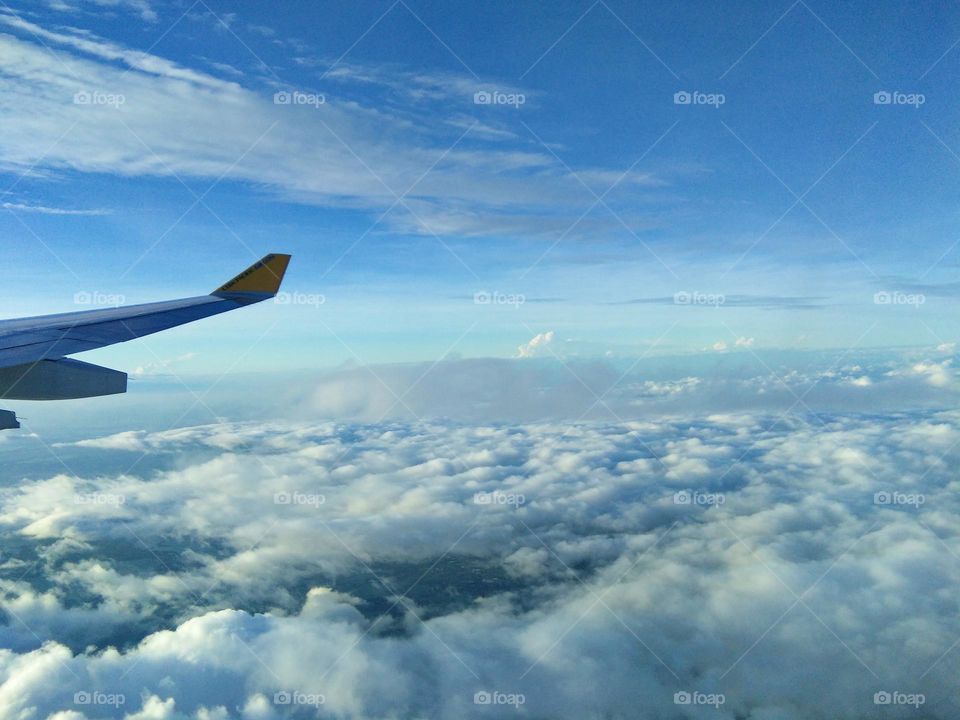 Sky is the limit with a fantastic current sea of clouds.