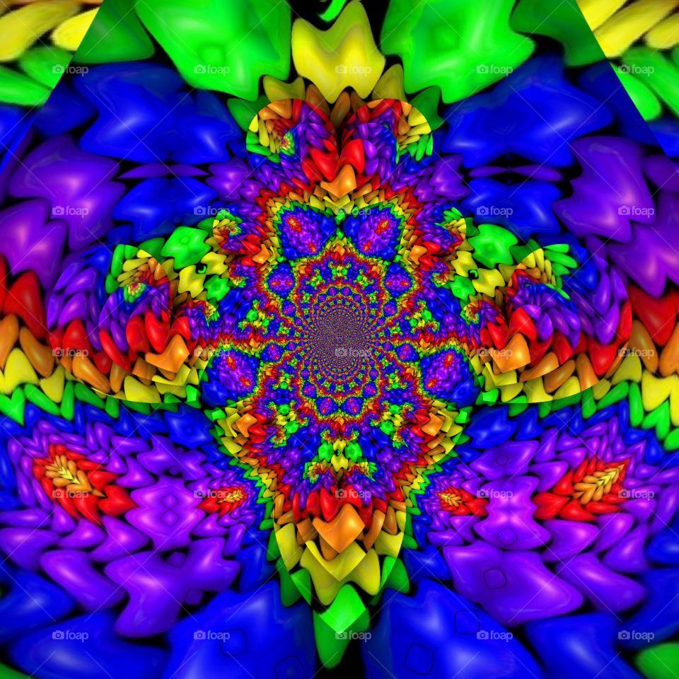 summer colours fractal