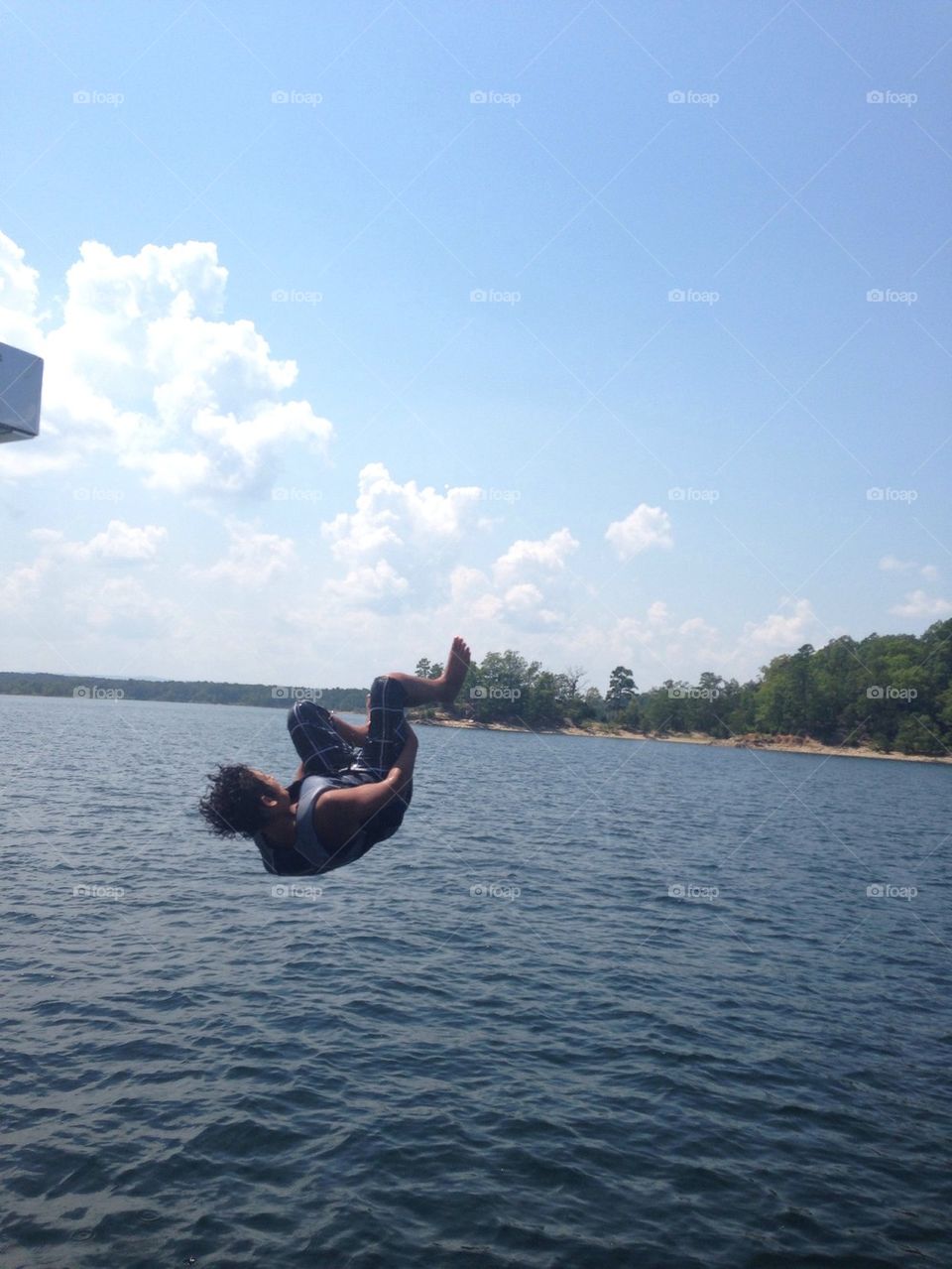 Lake somersault