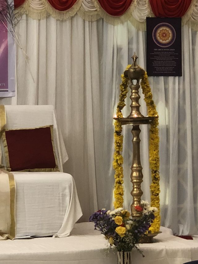 In healing section