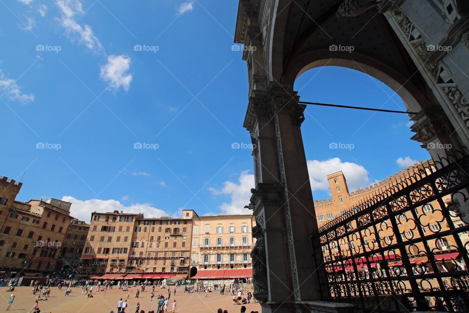Piazza del campo, Siena