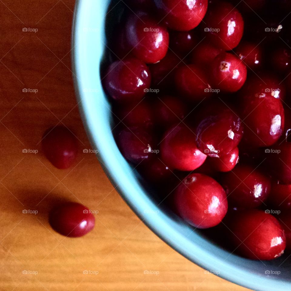 Cranberry bowl