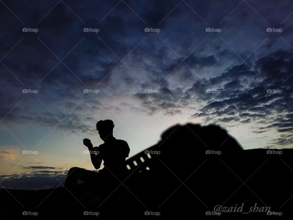 beautiful click in evening