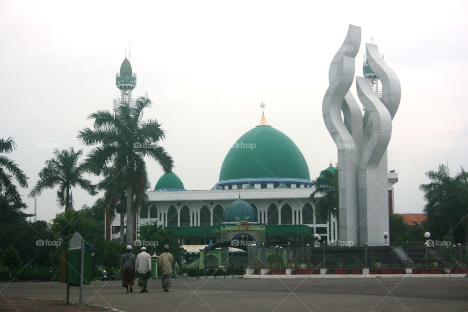 pamekasan mosque. pamekasan mosque in madura island