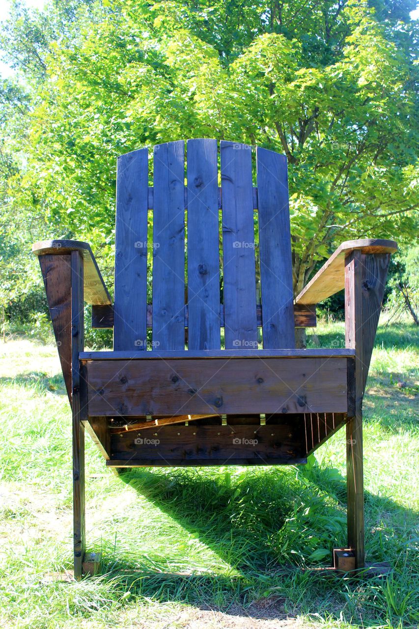 A giants chair