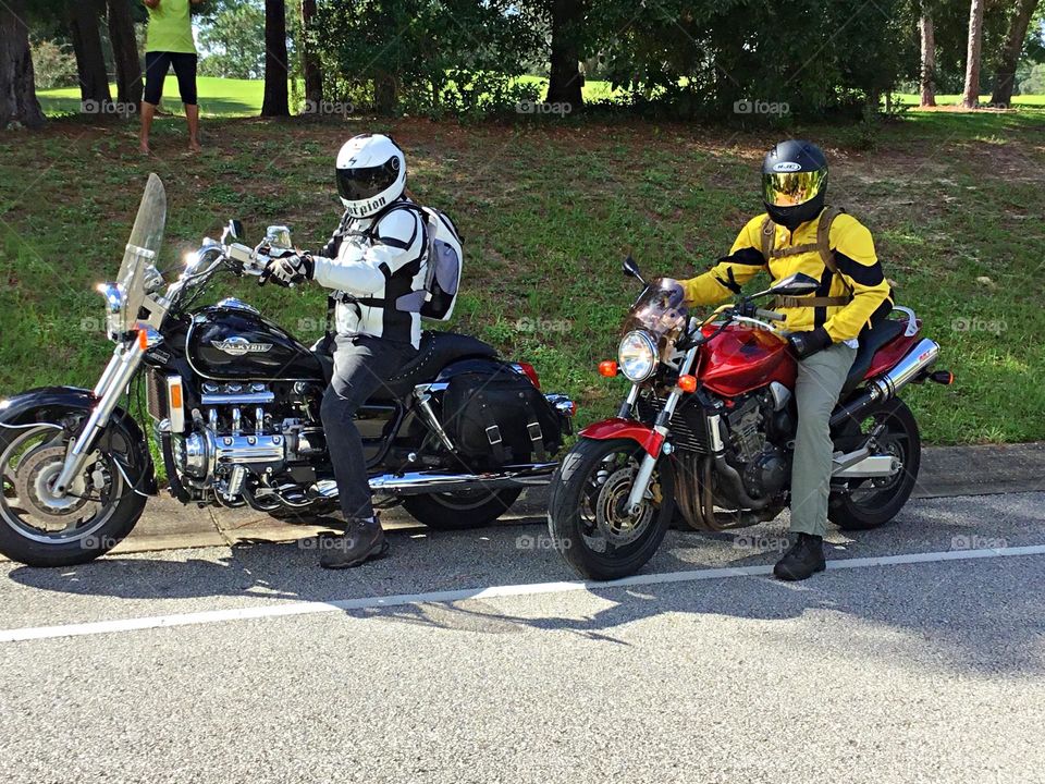 Battle: sumner vs Spring - All buckled up in safety gear, ready for a summer highway ride