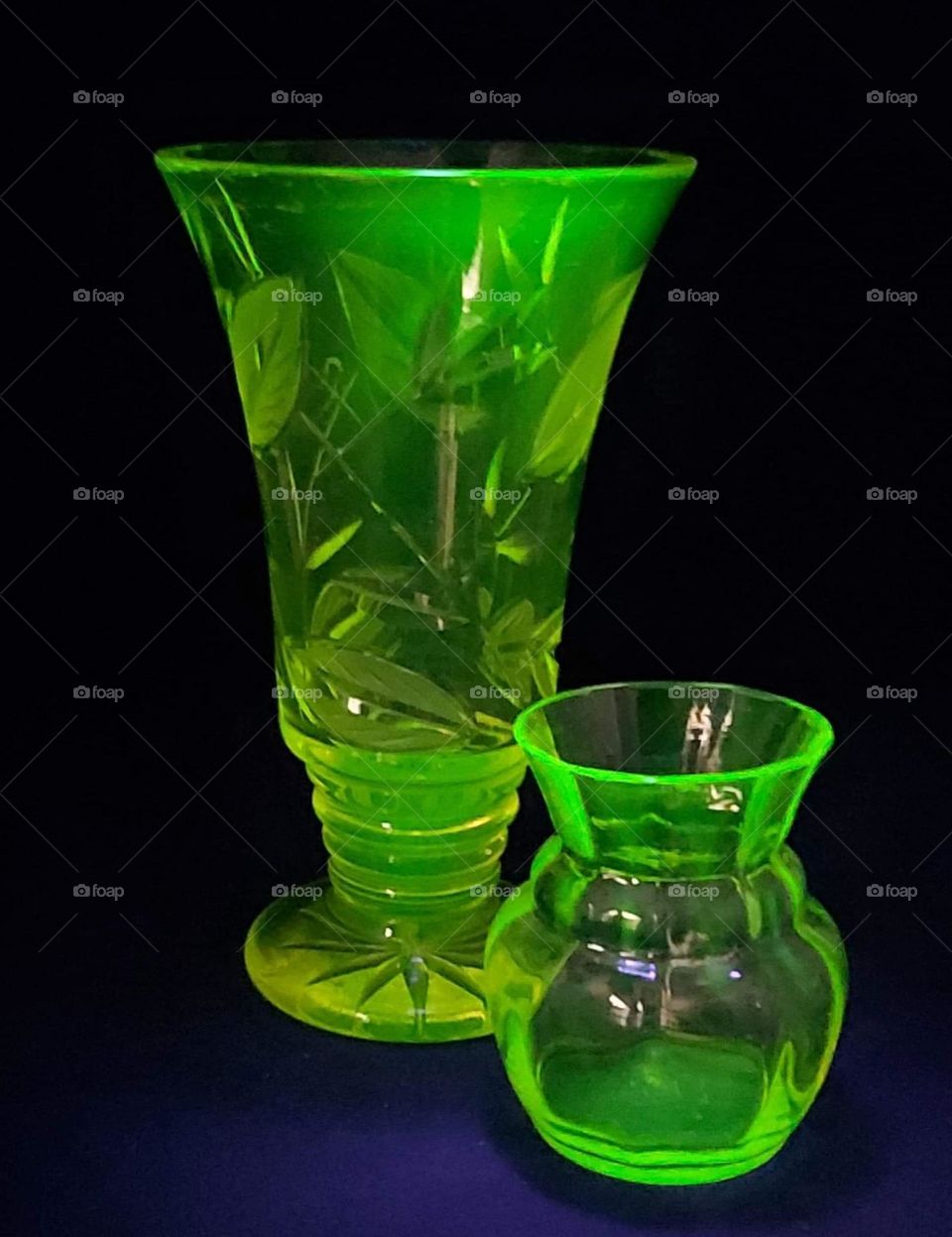 Uranium glass from the 20th Century
