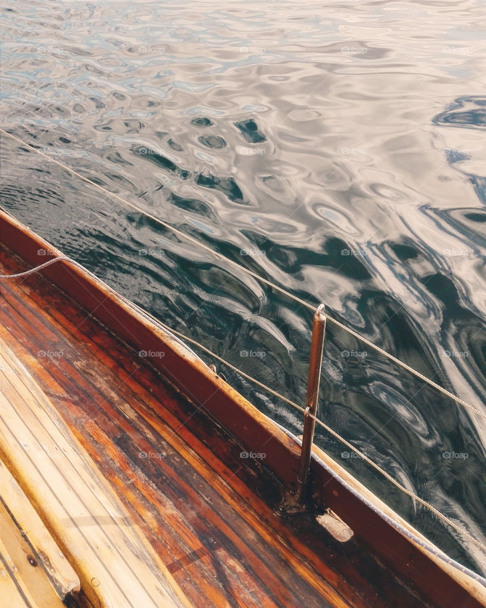 Close-up of boat