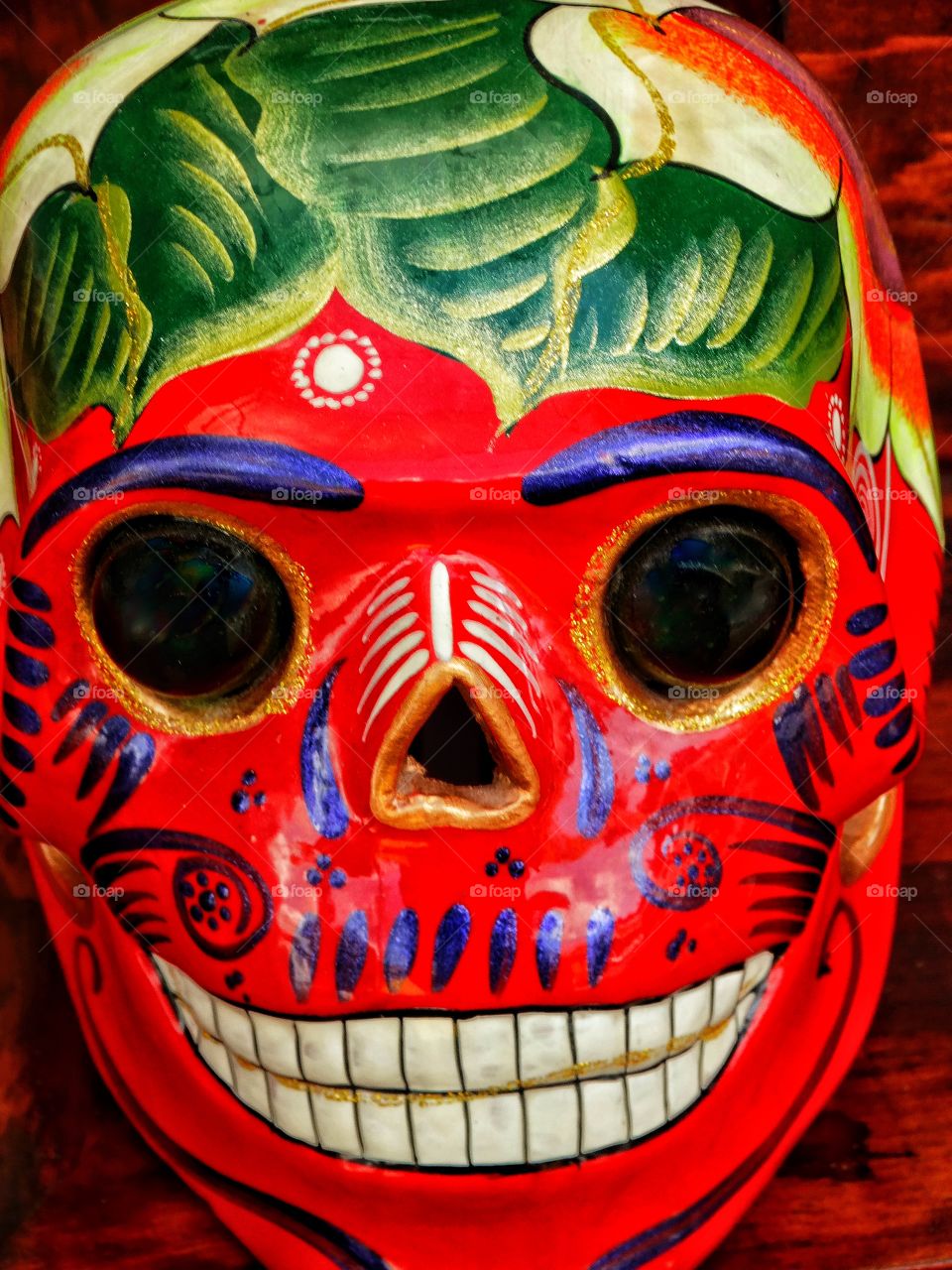 Mexican Dia De Los Muertos Skull