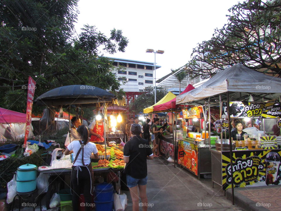 Night Market Patong Phuket Thailad