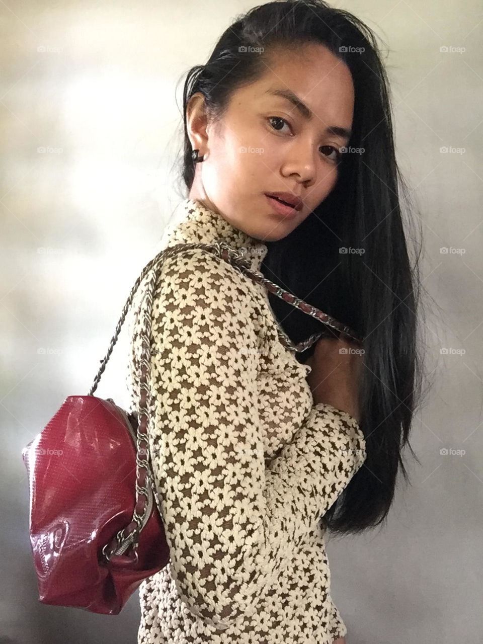 Light hearted portraits with products 