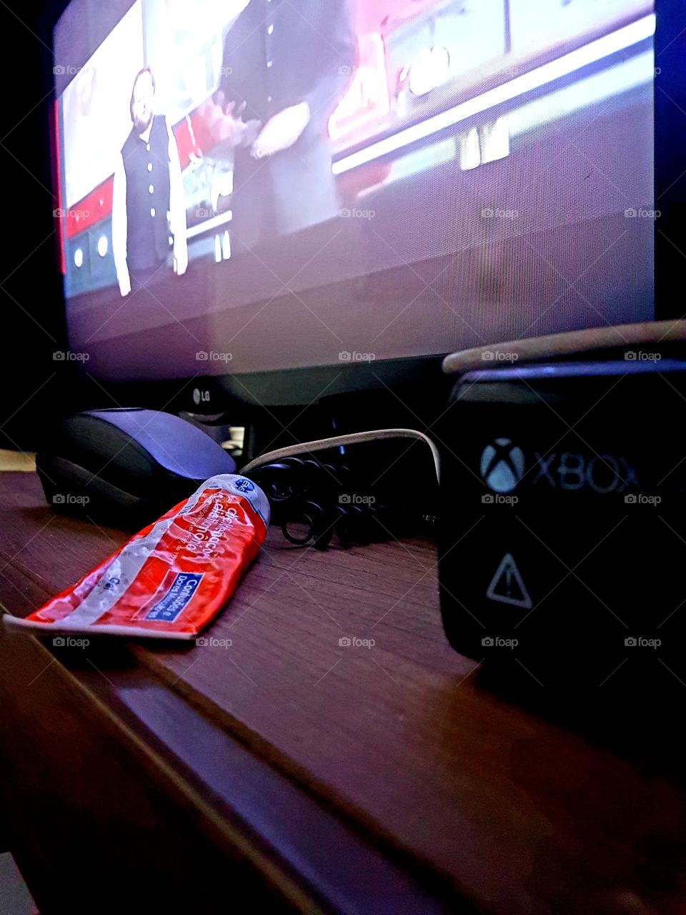televisão e Xbox