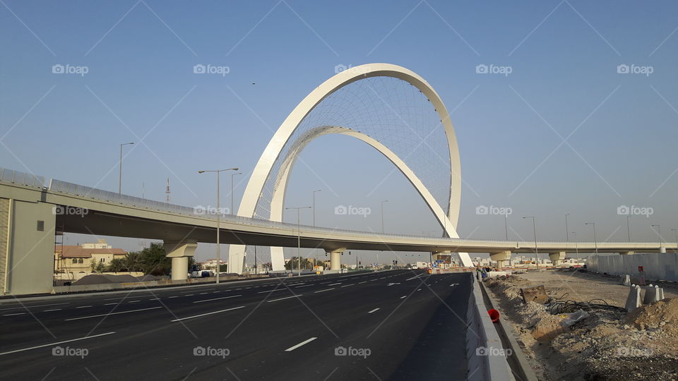 Beautiful Architectural design/ Middle of the Highway