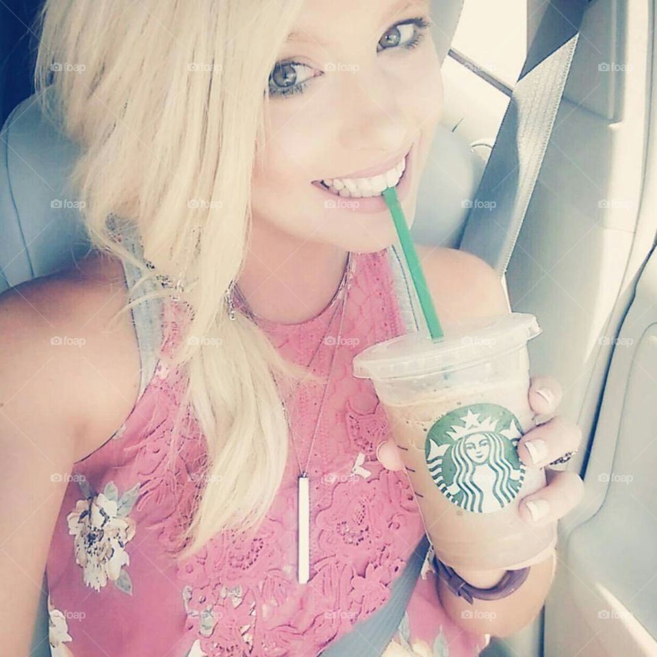 Starbucks On A Hot Summer Day