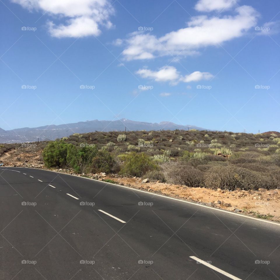 Tenerife open road