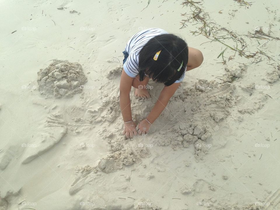 Sand and me