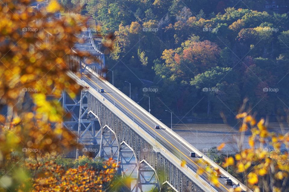 Rip Van Winkle Bridge Fall foliage