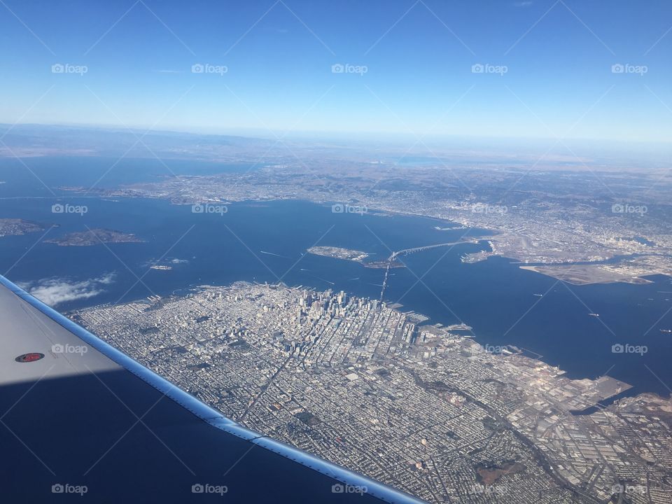 San Francisco from above