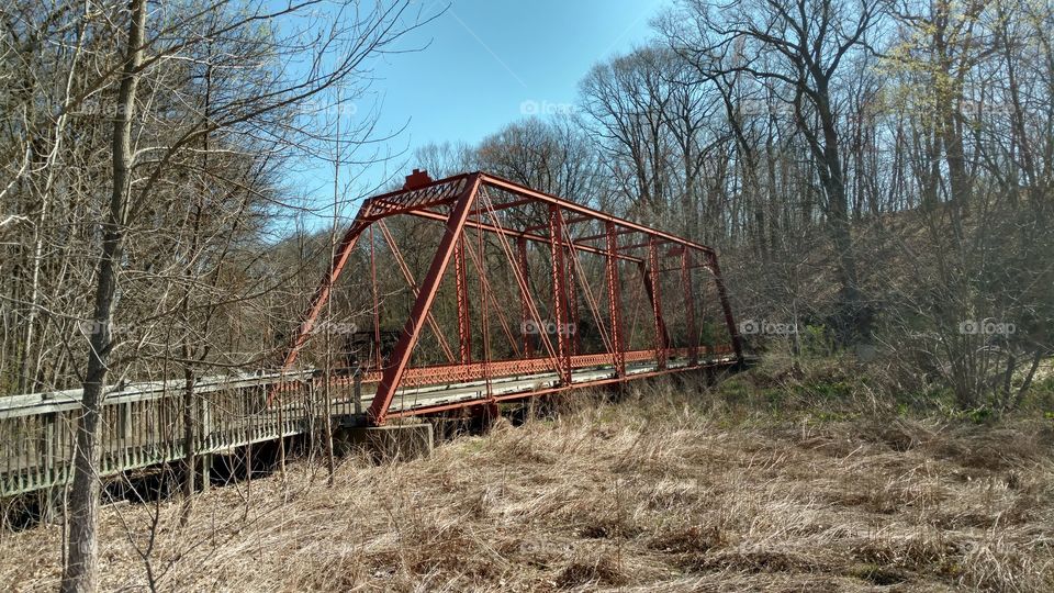old bridge michigan bridge park