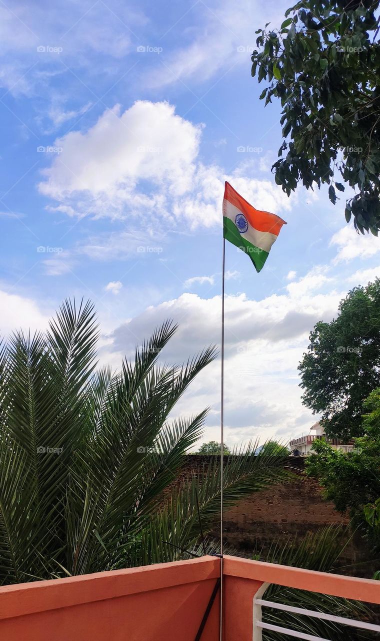 'Har Ghar Tiranga' asked by Prime Minister of India and all over country people welcomed the idea with hearty response from Kashmir to KanyaKumari and Gujarat to Tripura every single house had our Indian flag hoisted on roof. Special moment of unity.