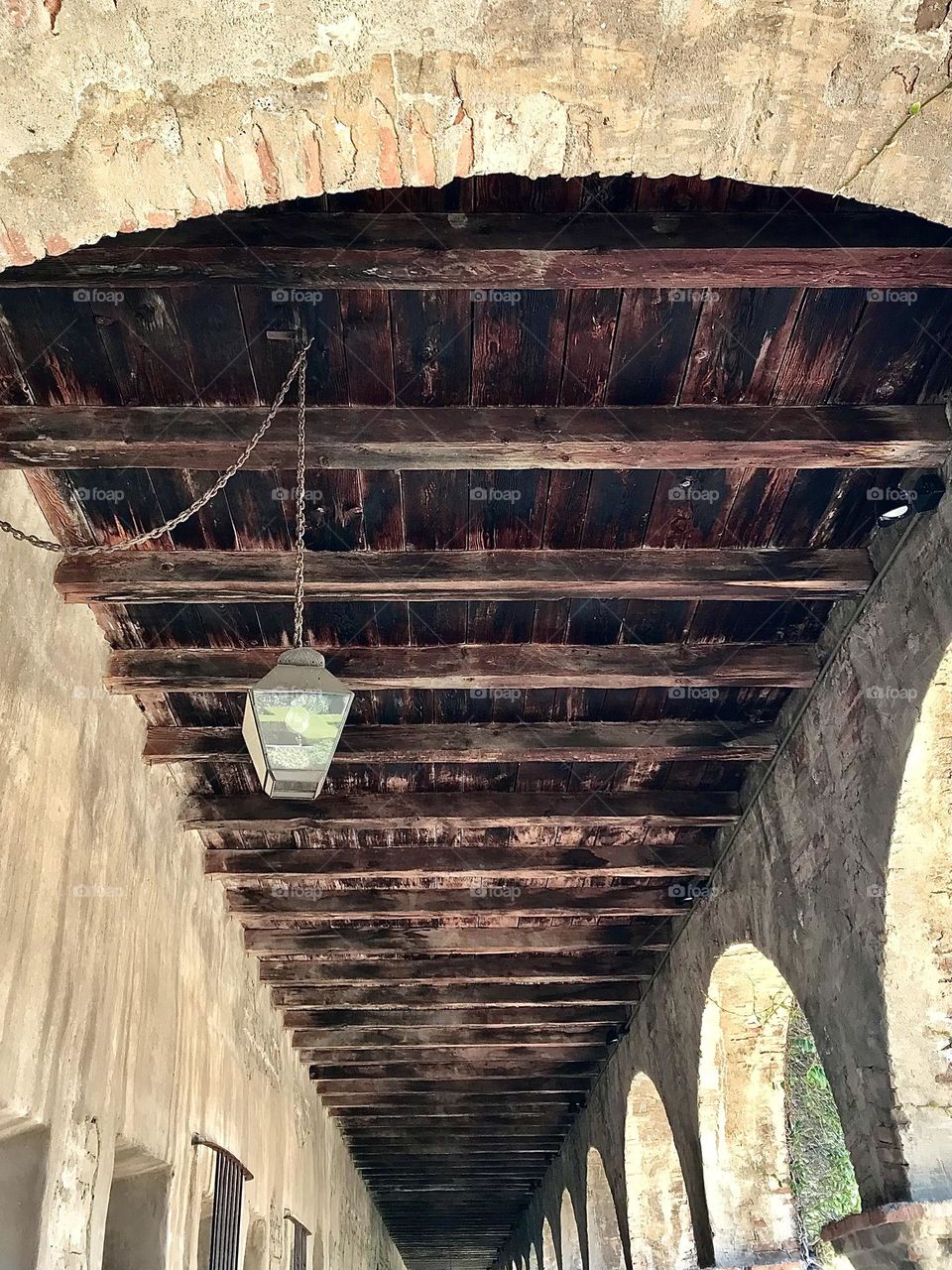 Wood Ceiling in San Juan Capistrano 