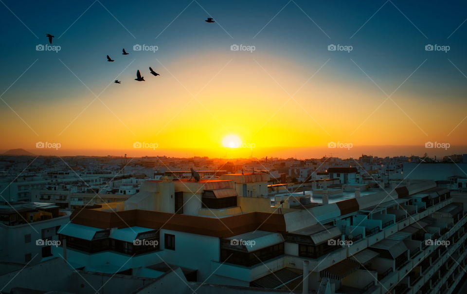 Arrecife sunrise, Lanzerote