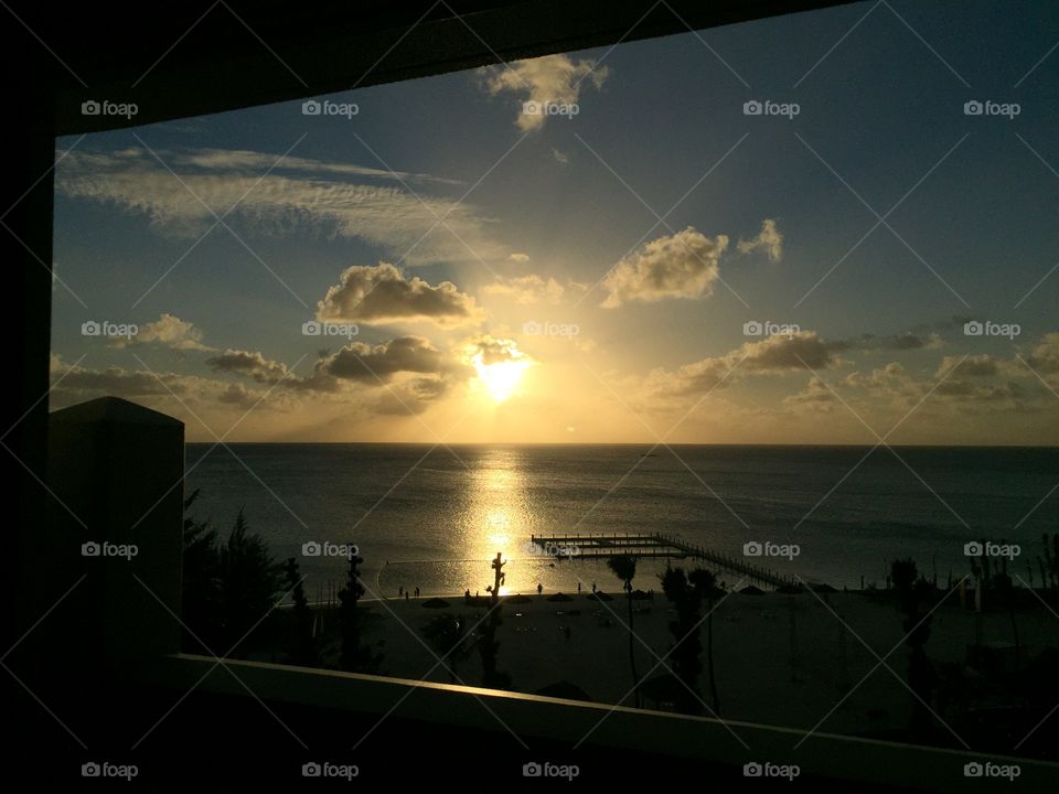 Sunset in Saipan 