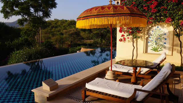 sun hotel pool umbrella by namdarmd
