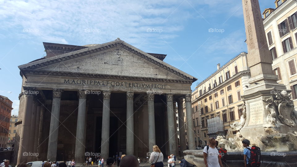 The Pantheon at Midday