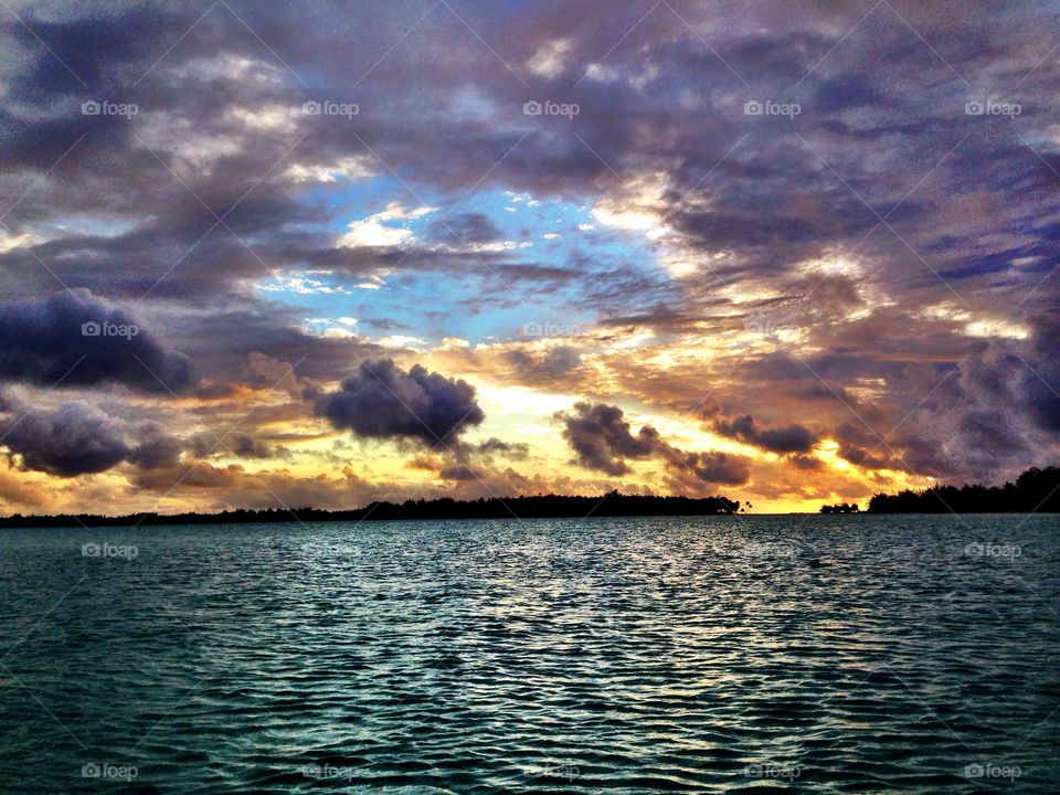 South Pacific Sunset